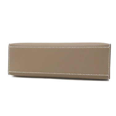 エルメス HERMES ポシェットケリー ミニ エトゥープ ヴォースイフト ハンドバッグ ゴールド金具 新品 未使用 グレージュ ミニバッグ