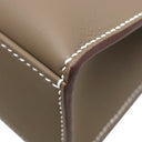 エルメス HERMES ポシェットケリー ミニ エトゥープ ヴォースイフト ハンドバッグ シルバー金具 新品 未使用 グレージュ ミニバッグ