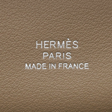 エルメス HERMES ポシェットケリー ミニ エトゥープ ヴォースイフト ハンドバッグ シルバー金具 新品 未使用 グレージュ ミニバッグ