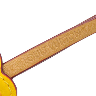 ルイヴィトン LOUIS VUITTON LV サン M02550 イエロー×モノグラム モノグラムキャンバス レザー バッグチャーム 黄色 モノグラム 太陽 キーホルダー