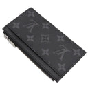 ルイヴィトン LOUIS VUITTON コインカード ホルダー M69533 モノグラムエクリプス レザー モノグラムエクリプスキャンバス モノグラムエクリプスリバースキャンバス コインケース シルバー金具 黒 グレー フラグメントケース