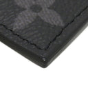 ルイヴィトン LOUIS VUITTON コインカード ホルダー M69533 モノグラムエクリプス レザー モノグラムエクリプスキャンバス モノグラムエクリプスリバースキャンバス コインケース シルバー金具 黒 グレー フラグメントケース