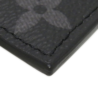 ルイヴィトン LOUIS VUITTON コインカード ホルダー M69533 モノグラムエクリプス レザー モノグラムエクリプスキャンバス モノグラムエクリプスリバースキャンバス コインケース シルバー金具 黒 グレー フラグメントケース