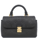 ルイヴィトン LOUIS VUITTON ナノ マドレーヌ M12144 ブラック モノグラムアンプラント 2WAYバッグ ゴールド金具 黒 肩掛け チェーンショルダー