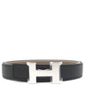 エルメス HERMES ミニコンスタンス H ブラック×エトゥープ ヴォースイフト ヴォーエプソン #80 ベルト シルバー金具 黒 グレージュ リバーシブル