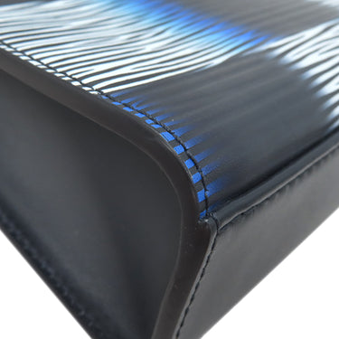 ルイヴィトン LOUIS VUITTON サックプラ クロス M23957 ブルーグラデーション レザー ダミエラッシュ 2WAYバッグ ブラック金具 黒 ショルダー エピXL