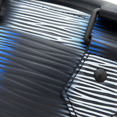 ルイヴィトン LOUIS VUITTON サックプラ クロス M23957 ブルーグラデーション レザー ダミエラッシュ 2WAYバッグ ブラック金具 黒 ショルダー エピXL