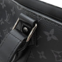 ルイヴィトン LOUIS VUITTON サックプラ 24H M47059 モノグラムエクリプス モノグラムキャンバス モノグラムエクリプス トートバッグ シルバー金具 黒 ショルダーバッグ 肩掛け