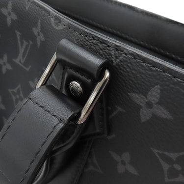 ルイヴィトン LOUIS VUITTON サックプラ 24H M47059 モノグラムエクリプス モノグラムキャンバス モノグラムエクリプス トートバッグ シルバー金具 黒 ショルダーバッグ 肩掛け