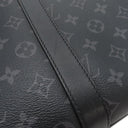 ルイヴィトン LOUIS VUITTON サックプラ 24H M47059 モノグラムエクリプス モノグラムキャンバス モノグラムエクリプス トートバッグ シルバー金具 黒 ショルダーバッグ 肩掛け