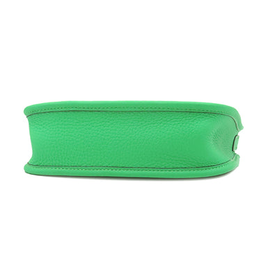 エルメス HERMES エヴリンTPM アマゾン ヴェールコミック×ヴェールフィズ トリヨンクレマンス ショルダーバッグ シルバー金具 新品 未使用 緑 薄緑 ストライプ