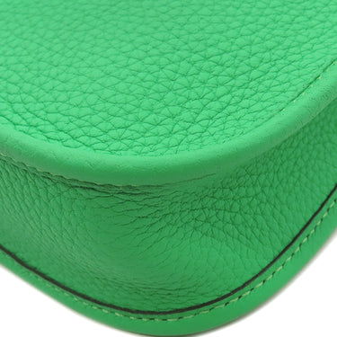 エルメス HERMES エヴリンTPM アマゾン ヴェールコミック×ヴェールフィズ トリヨンクレマンス ショルダーバッグ シルバー金具 新品 未使用 緑 薄緑 ストライプ