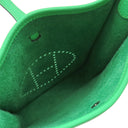 エルメス HERMES エヴリンTPM アマゾン ヴェールコミック×ヴェールフィズ トリヨンクレマンス ショルダーバッグ シルバー金具 新品 未使用 緑 薄緑 ストライプ