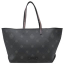 ベルルッティ BERLUTI ピュア シグネチャー トートバッグ 224634 ブラック キャンバス レザー シグネチャーキャンバス トートバッグ シルバー金具 黒 肩掛け