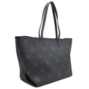 ベルルッティ BERLUTI ピュア シグネチャー トートバッグ 224634 ブラック キャンバス レザー シグネチャーキャンバス トートバッグ シルバー金具 黒 肩掛け