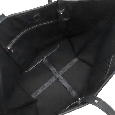 ベルルッティ BERLUTI ピュア シグネチャー トートバッグ 224634 ブラック キャンバス レザー シグネチャーキャンバス トートバッグ シルバー金具 黒 肩掛け