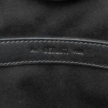 ベルルッティ BERLUTI ピュア シグネチャー トートバッグ 224634 ブラック キャンバス レザー シグネチャーキャンバス トートバッグ シルバー金具 黒 肩掛け