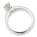 ティファニー Tiffany & Co ソリティア ダイヤリング プラチナシルバー Pt950 ダイヤモンド リング 指輪 T＆Co. 一粒 1P 2.5号