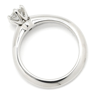 ティファニー Tiffany & Co ソリティア ダイヤリング プラチナシルバー Pt950 ダイヤモンド リング 指輪 T＆Co. 一粒 1P 2.5号