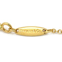 ティファニー Tiffany & Co バイザヤード シングルダイヤモンド ペンダント イエローゴールド K18YG ダイヤモンド ネックレス Au750 T&Co. 1石 1P エルサペレッティ