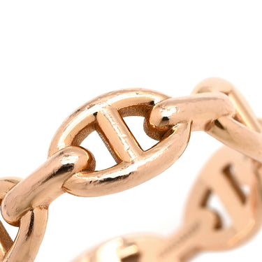 エルメス HERMES シェーヌダンクル アンシェネ PM H110025B 00051 ローズゴールド K18PG #52(JP12) リング 指輪 ピンクゴールド Au750 18K 18金 11.5号