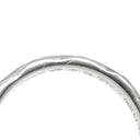 シャネル CHANEL マトラッセ プラチナシルバー Pt950 #45 リング 指輪 プラチナム 3P 3石 3粒 ダイヤ キルティング スモールモデル ピンキー 5号