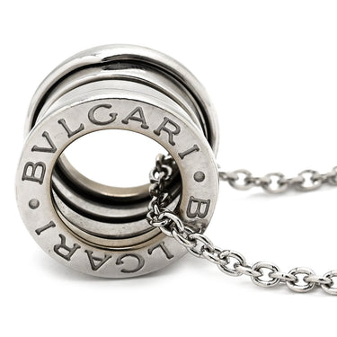 ブルガリ BVLGARI ビーゼロワン ネックレス 旧型 ホワイトゴールド K18WG ネックレス B-zero1 ペンダント 18K 750WG