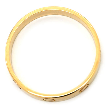 カルティエ Cartier スモールモデル B4085000 イエローゴールド K18YG #63 リング 指輪 LOVE Ring Au750 18K 18金 ミニラブリング 22号
