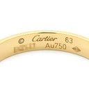カルティエ Cartier スモールモデル B4085000 イエローゴールド K18YG #63 リング 指輪 LOVE Ring Au750 18K 18金 ミニラブリング 22号
