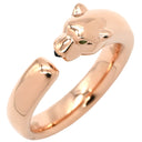 カルティエ Cartier パンテール ドゥ カルティエ リング スモールモデル B4230000 ピンクゴールド K18PG オニキス ツァボライト #55 リング 指輪 オニキス ツァボライト 750PG 14号