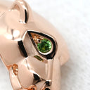 カルティエ Cartier パンテール ドゥ カルティエ リング スモールモデル B4230000 ピンクゴールド K18PG オニキス ツァボライト #55 リング 指輪 オニキス ツァボライト 750PG 14号