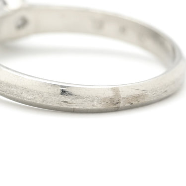 ノンブランド NON BRAND プラチナシルバー Pt850 ダイヤモンド リング 指輪 0.35ct ダイヤ 1P 1石 1粒 立爪 ソリテール プラチナム Pt850 エンゲージ ブライダル ウェディング 11号