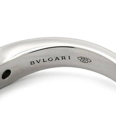 ブルガリ BVLGARI コロナ ソリテール ダイヤリング プラチナシルバー Pt950 ダイヤモンド リング 指輪 1石 1粒 プラチナム CORONA エンゲージ 8号
