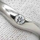 ブルガリ BVLGARI コロナ ソリテール ダイヤリング プラチナシルバー Pt950 ダイヤモンド リング 指輪 1石 1粒 プラチナム CORONA エンゲージ 8号