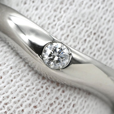 ブルガリ BVLGARI コロナ ソリテール ダイヤリング プラチナシルバー Pt950 ダイヤモンド リング 指輪 1石 1粒 プラチナム CORONA エンゲージ 8号