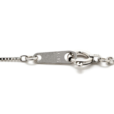 ノンブランド NON BRAND ダイヤ クロス ペンダント ホワイトゴールド K10WG ダイヤモンド ネックレス 0.1ct 10P 10石 10粒 十字架 ミニ スモール ホワイトゴールド K10WG ベネチアンチェーン