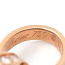 カルティエ Cartier Love ネックレス セミパヴェ ダイヤ ピンクゴールド K18PG ダイヤモンド ネックレス 18金 750PG PG パヴェダイヤ