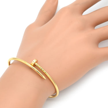 カルティエ Cartier ジュストアンクル SM B6062515 ピンクゴールド K18PG #15 ブレスレット 750PG JUSTE UN CLOU