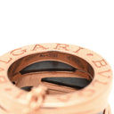 ブルガリ BVLGARI ビーゼロワン レジェンド ネックレス 356118 ピンクゴールドXブラック K18PG セラミック ネックレス B-zero1 ペンダント 18K 750PG 黒