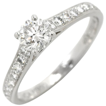 ヴァンクリーフアーペル Van Cleef & Arpels ロマンス ソリティア ダイヤリング プラチナシルバー Pt950 ダイヤモンド #48(JP8) リング 指輪 1P 1粒 8号