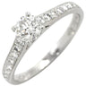 ヴァンクリーフアーペル Van Cleef & Arpels ロマンス ソリティア ダイヤリング プラチナシルバー Pt950 ダイヤモンド #48(JP8) リング 指輪 1P 1粒 8号