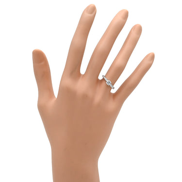 ヴァンクリーフアーペル Van Cleef & Arpels ロマンス ソリティア ダイヤリング プラチナシルバー Pt950 ダイヤモンド #48(JP8) リング 指輪 1P 1粒 8号