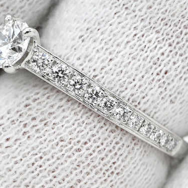 ヴァンクリーフアーペル Van Cleef & Arpels ロマンス ソリティア ダイヤリング プラチナシルバー Pt950 ダイヤモンド #48(JP8) リング 指輪 1P 1粒 8号