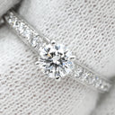 ヴァンクリーフアーペル Van Cleef & Arpels ロマンス ソリティア ダイヤリング プラチナシルバー Pt950 ダイヤモンド #48(JP8) リング 指輪 1P 1粒 8号