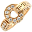 ブルガリ BVLGARI ブルガリブルガリ ダイヤモンド 347896 ピンクゴールド K18PG ダイヤモンド リング 指輪 Au750 750PG RG 11.5号