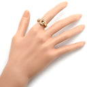 ブルガリ BVLGARI ブルガリブルガリ ダイヤモンド 347896 ピンクゴールド K18PG ダイヤモンド リング 指輪 Au750 750PG RG 11.5号