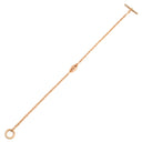 エルメス HERMES ニュー ファランドール ローズゴールド K18PG ST ブレスレット ピンクゴールド 18K 750