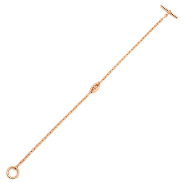 エルメス HERMES ニュー ファランドール ローズゴールド K18PG ST ブレスレット ピンクゴールド 18K 750
