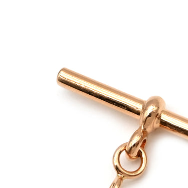 エルメス HERMES ニュー ファランドール ローズゴールド K18PG ST ブレスレット ピンクゴールド 18K 750