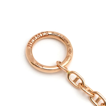 エルメス HERMES ニュー ファランドール ローズゴールド K18PG ST ブレスレット ピンクゴールド 18K 750